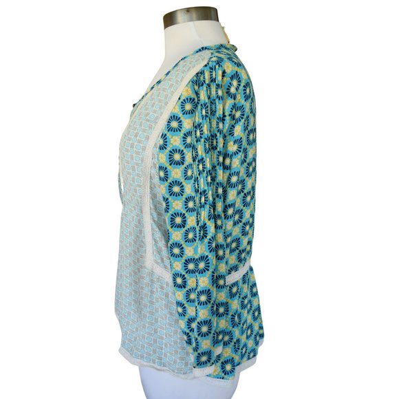 Matilda Jane Blue and White Blouse - Picture 6 of 8